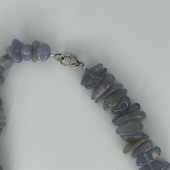 Blue Chalcedony Necklace - Picture 2 of 3